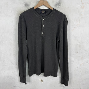 RRL Grey Henley Shirt
