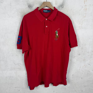 Ralph Lauren Red Colored Pony Polo