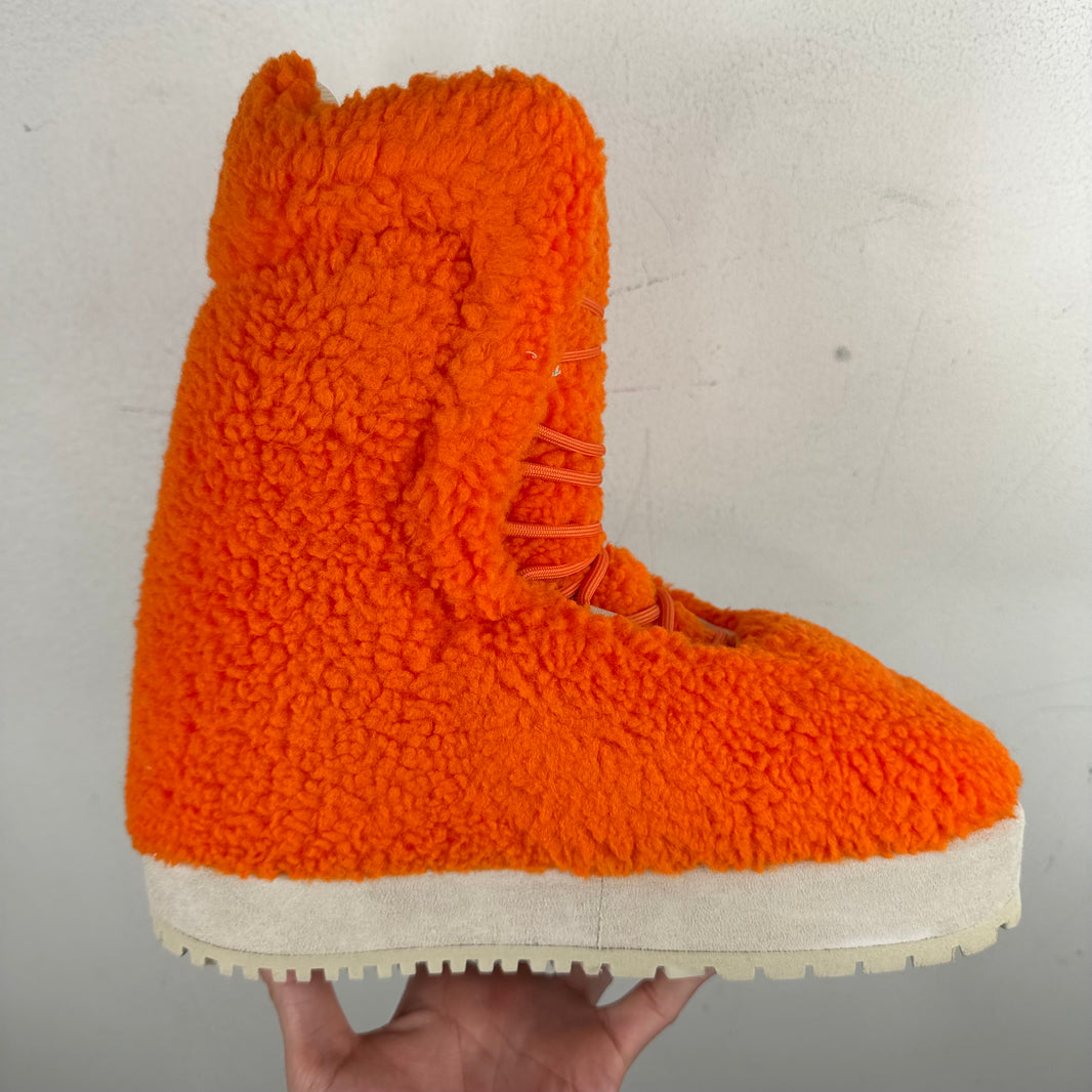 PDFCHANNEL Orange Venus Fur Boots