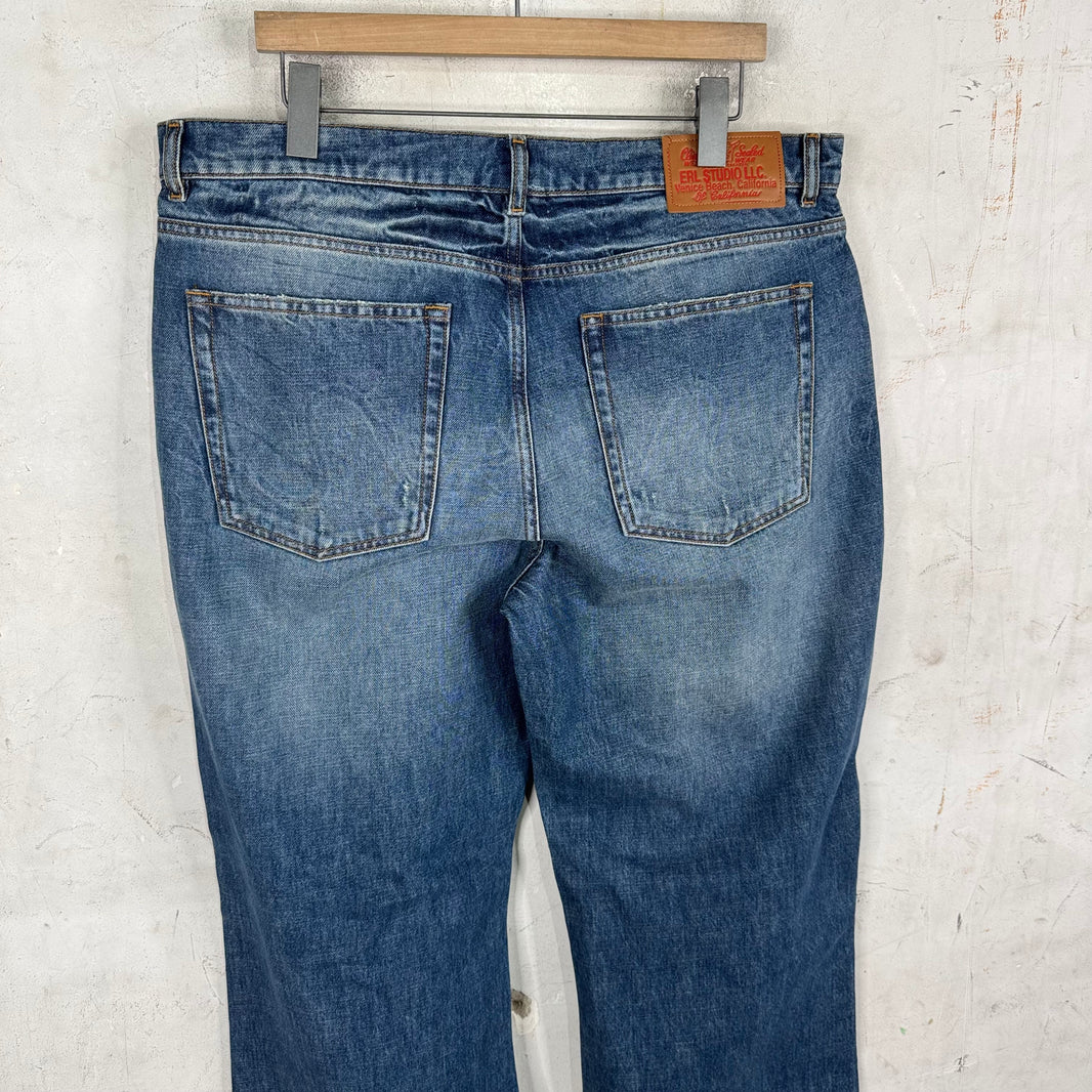 ERL Baggy Medium Wash Jeans