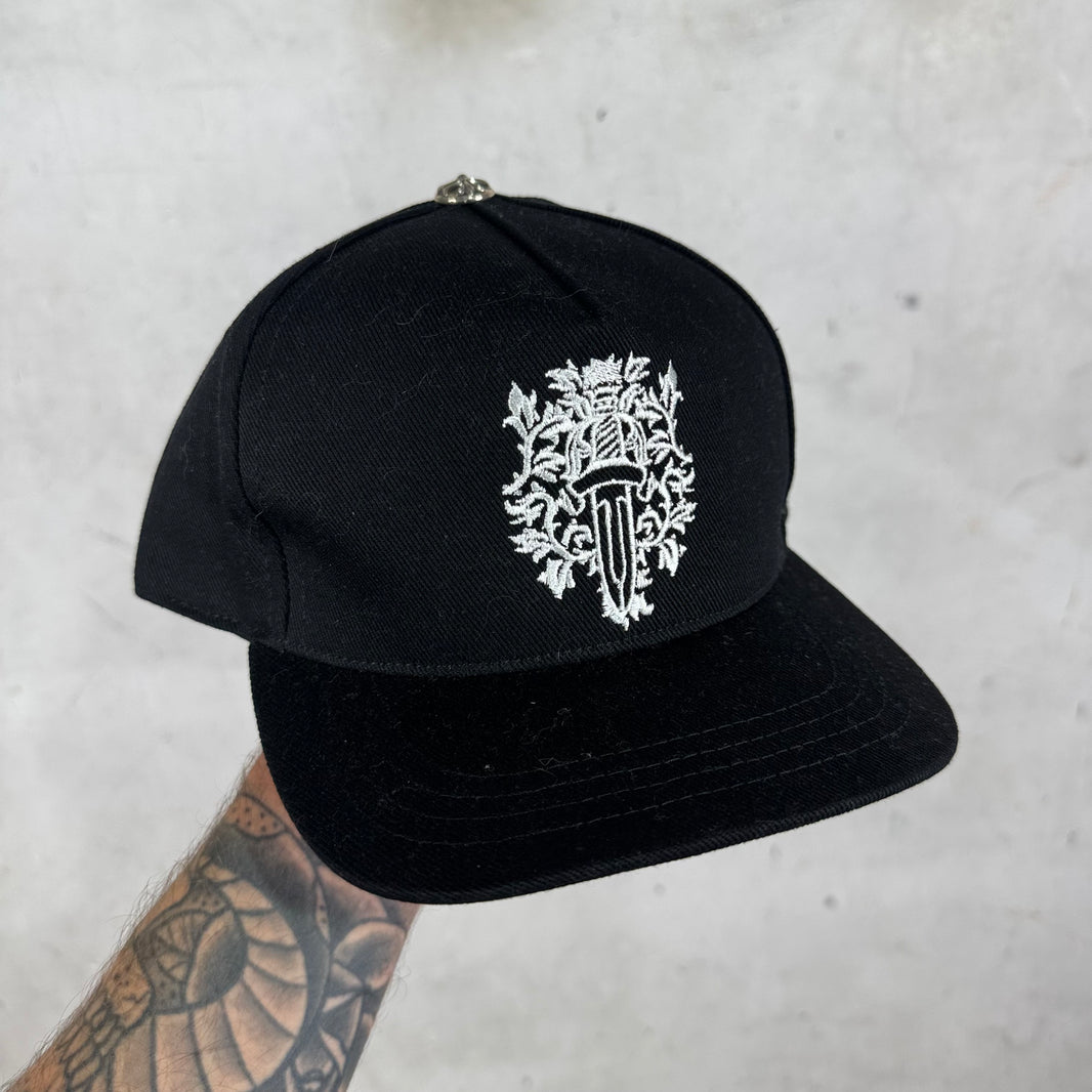 Chrome Hearts Dagger Canvas Baseball Hat