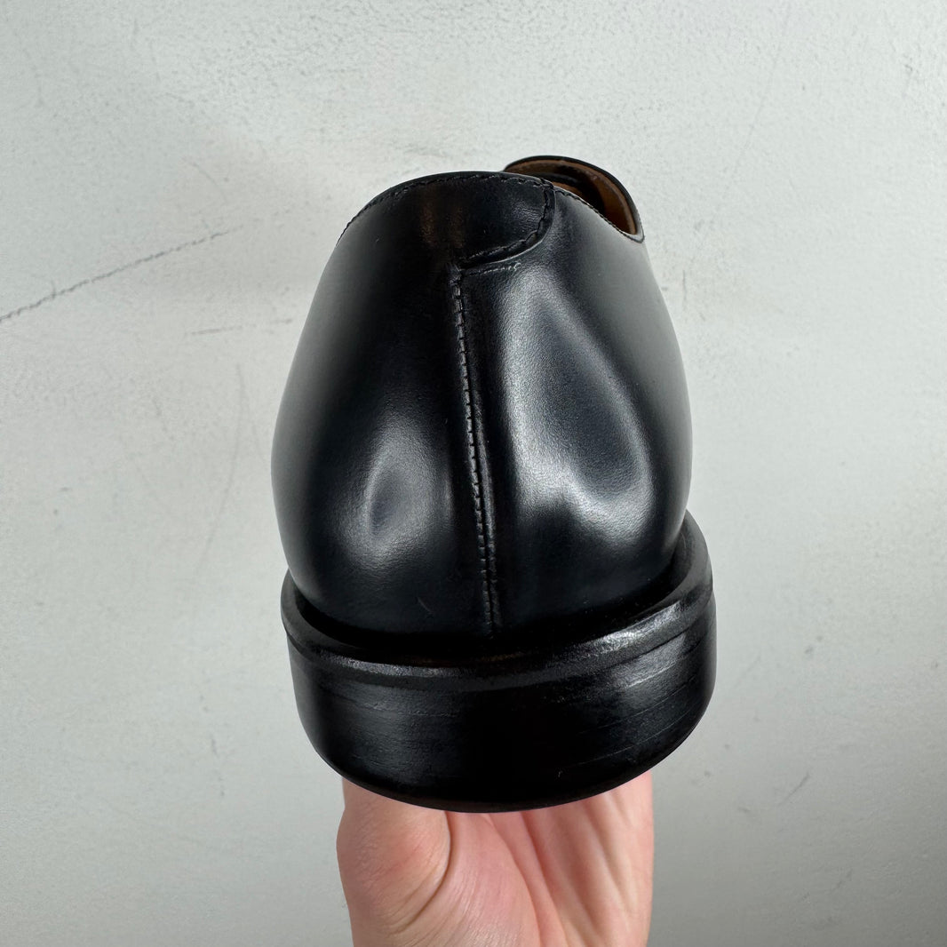 Hender Scheme Black Square Toe Derbies