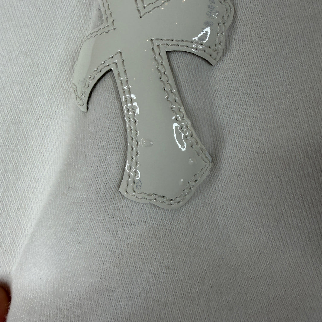 Chrome Hearts White 22 Patch Sweater