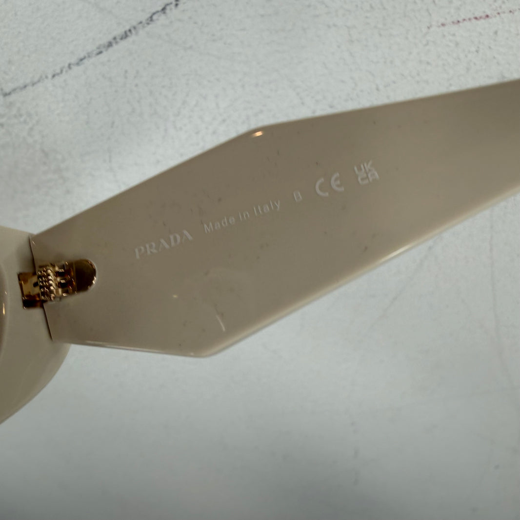 Prada SPRB16 White Sunglasses