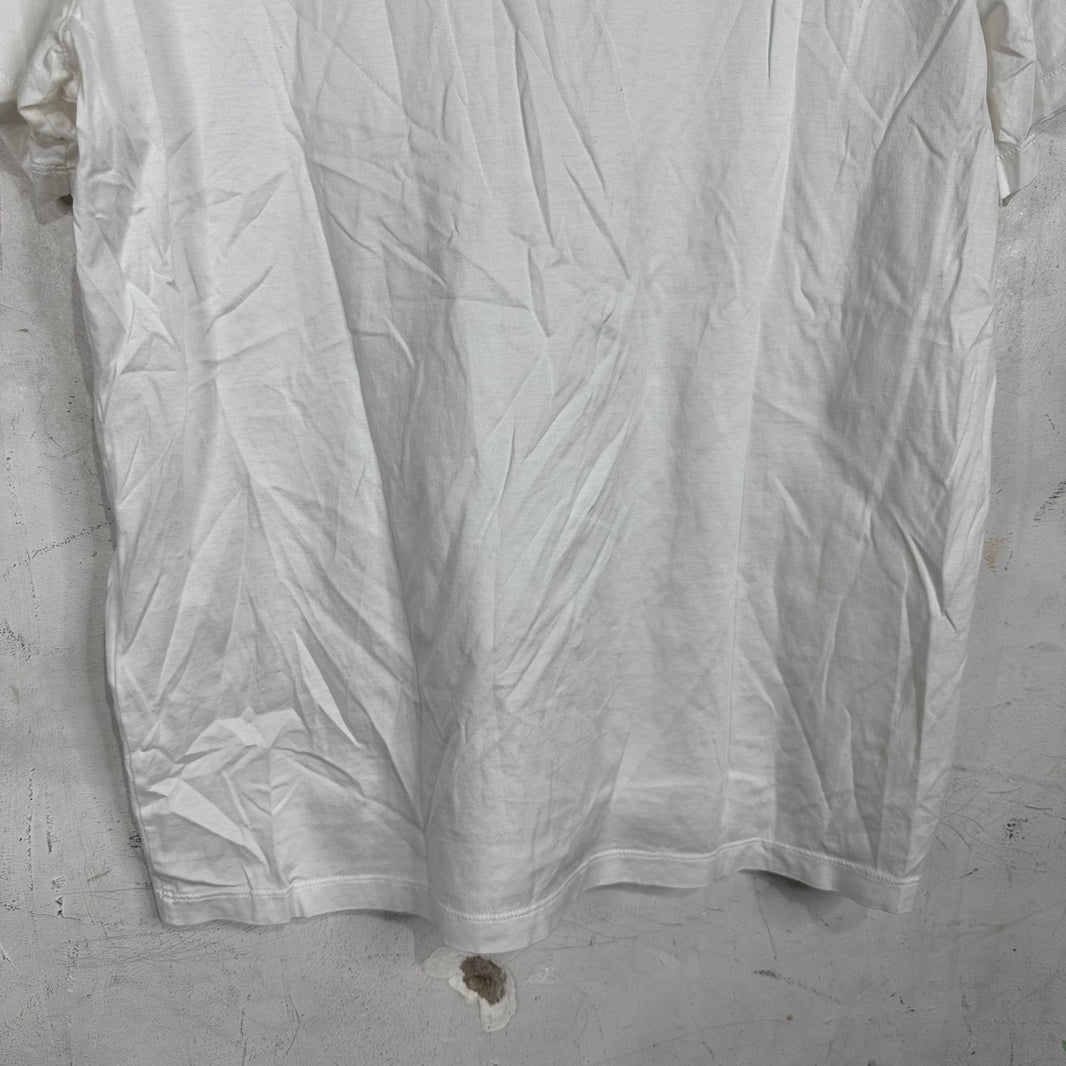 Prada White Polo Shirt