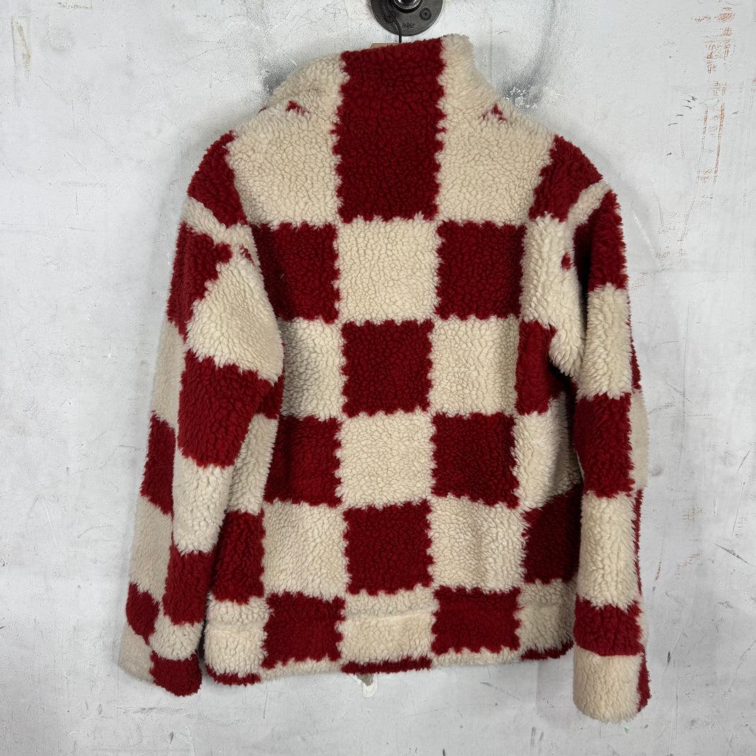 Louis Vuitton x Nigo Red Damier Fleece Jacket