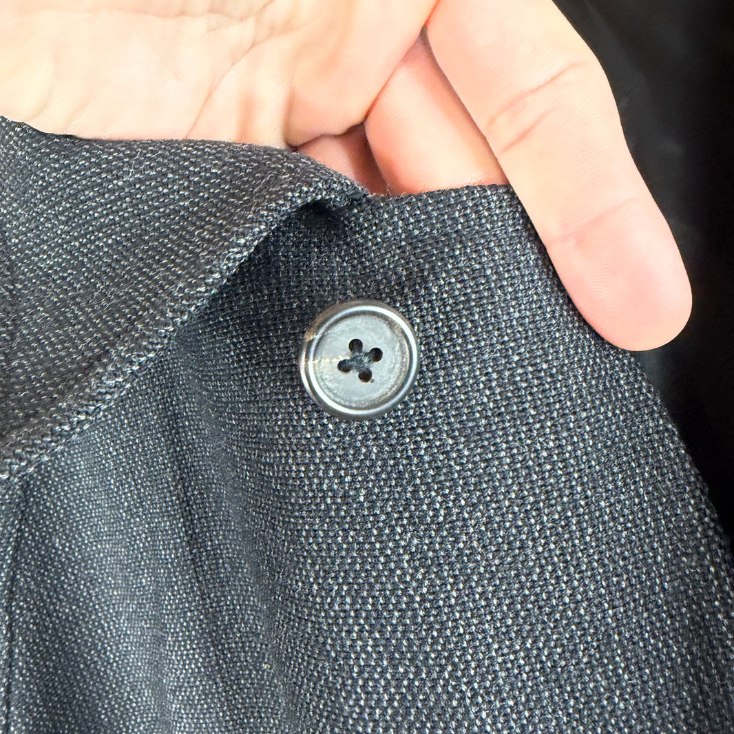 Yohji Y's For Men Wool Trench Coat