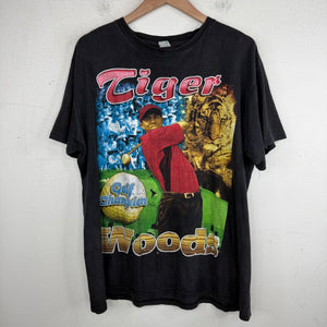 Vintage Tiger Woods Golf Champion Rap T-Shirt