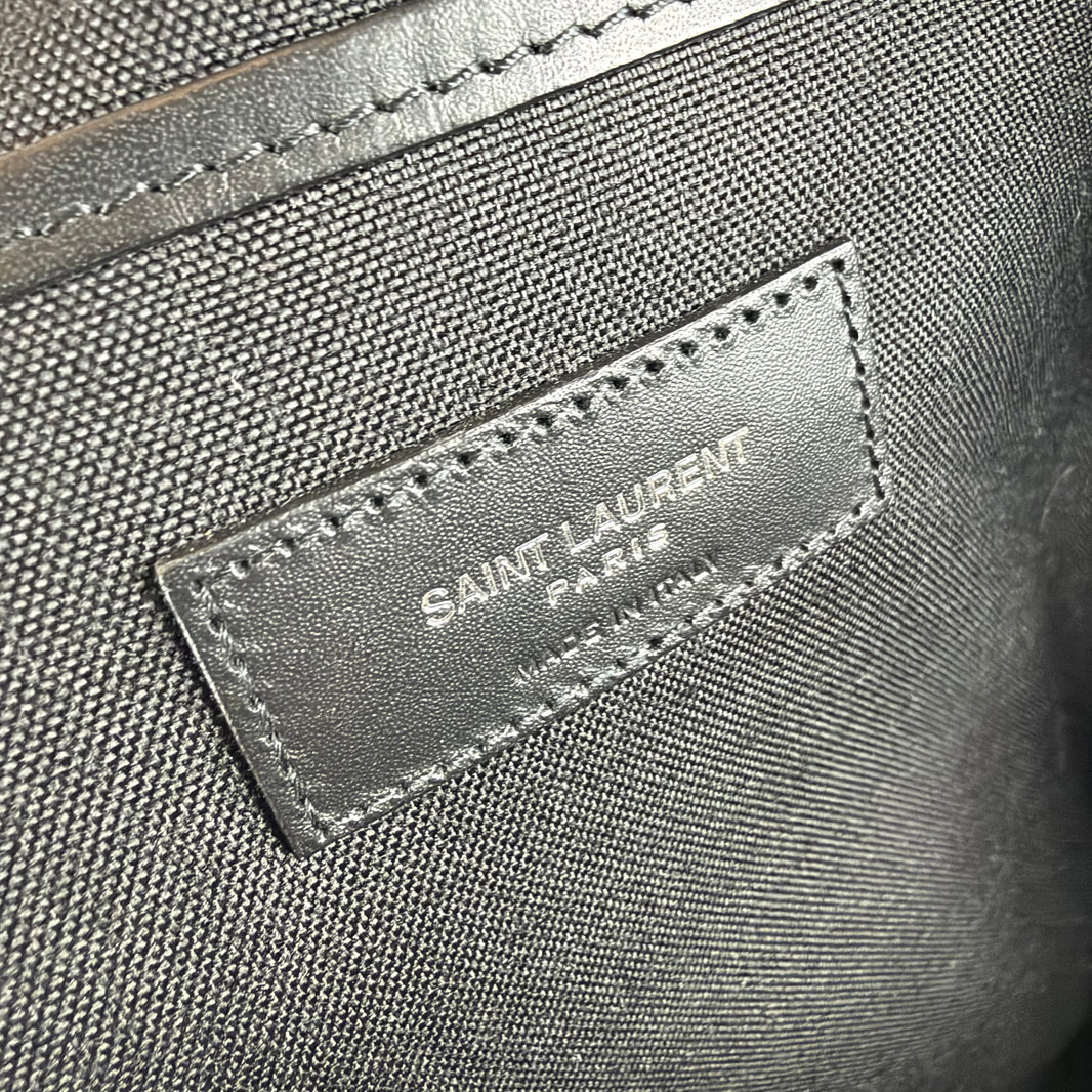 Saint Laurent Canvas Logo Backpack