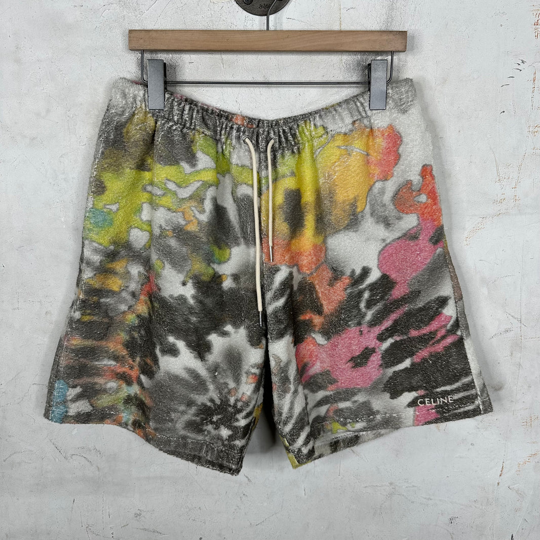 Celine Terrycloth Shorts