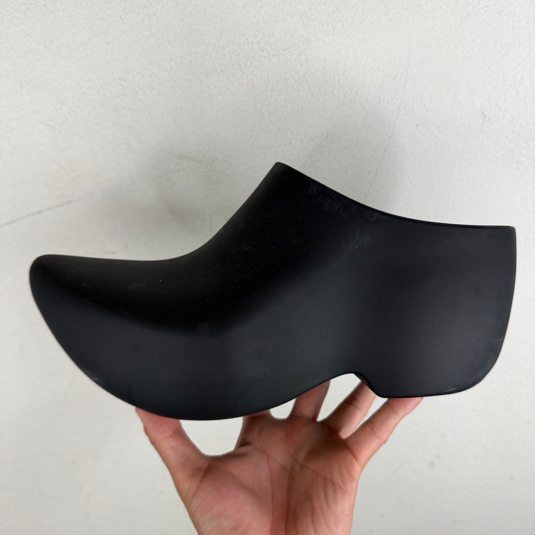 Balenciaga Black Rubber Technoclogs