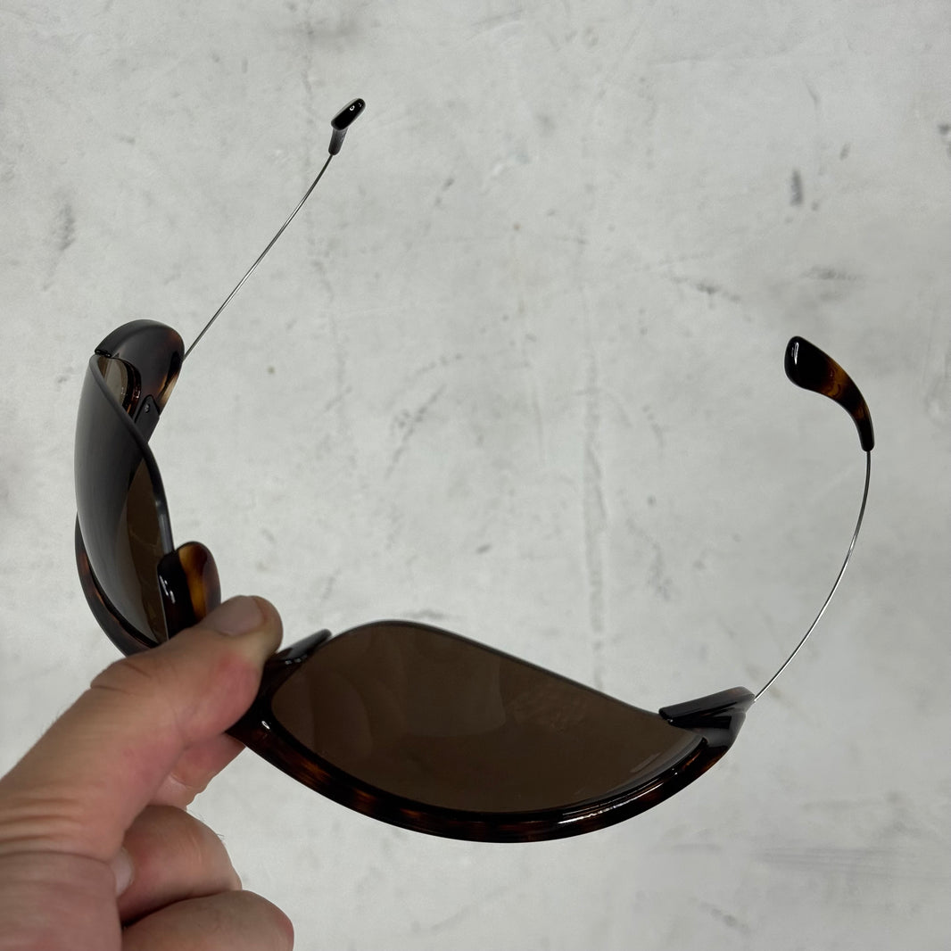 Balenciaga Tortoise Wire Sunglasses