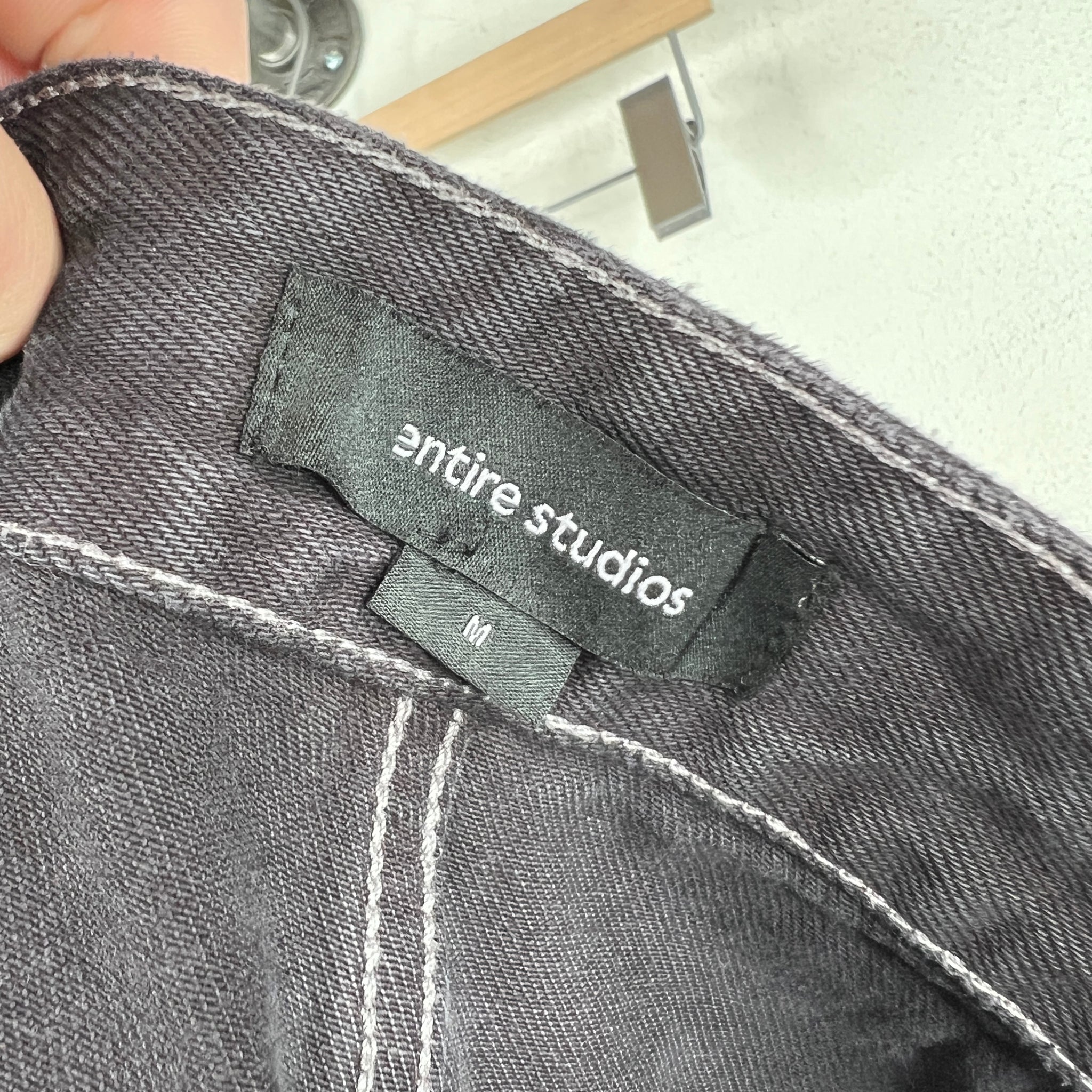Entire Studios Purple Washed Denim Jeans