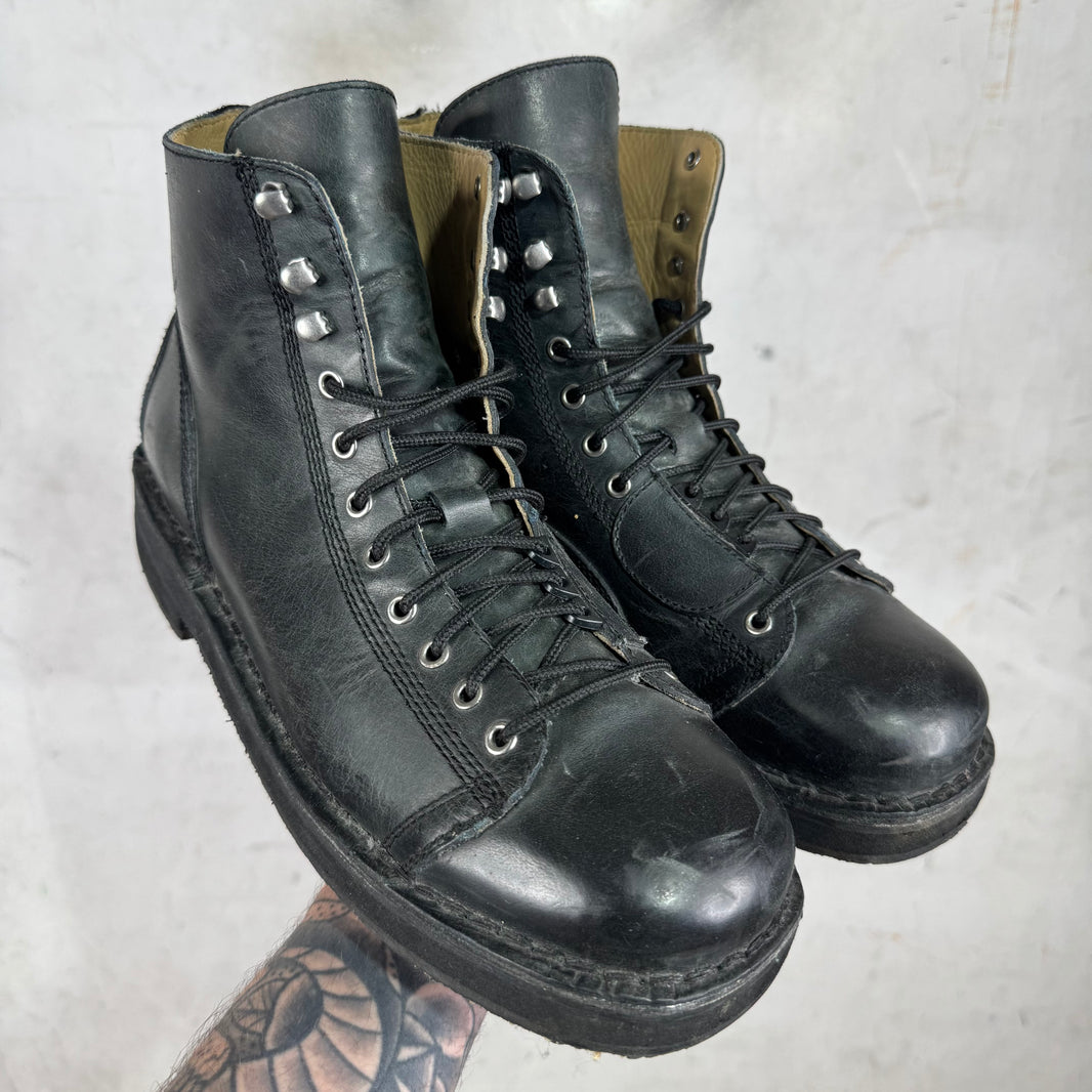 Yohji Yamamoto Regulation Lace Up Boots