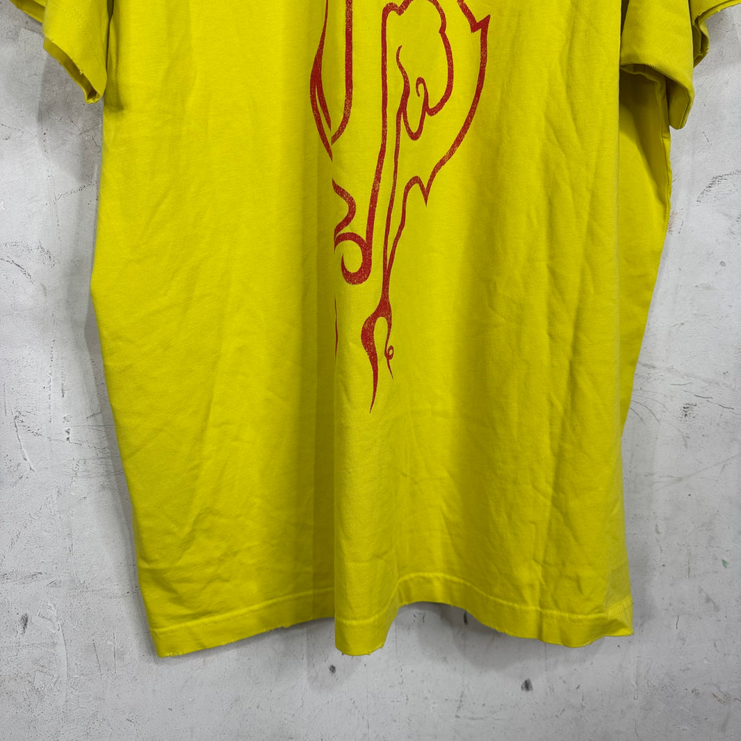 Balenciaga Yellow Darkwave T-Shirt