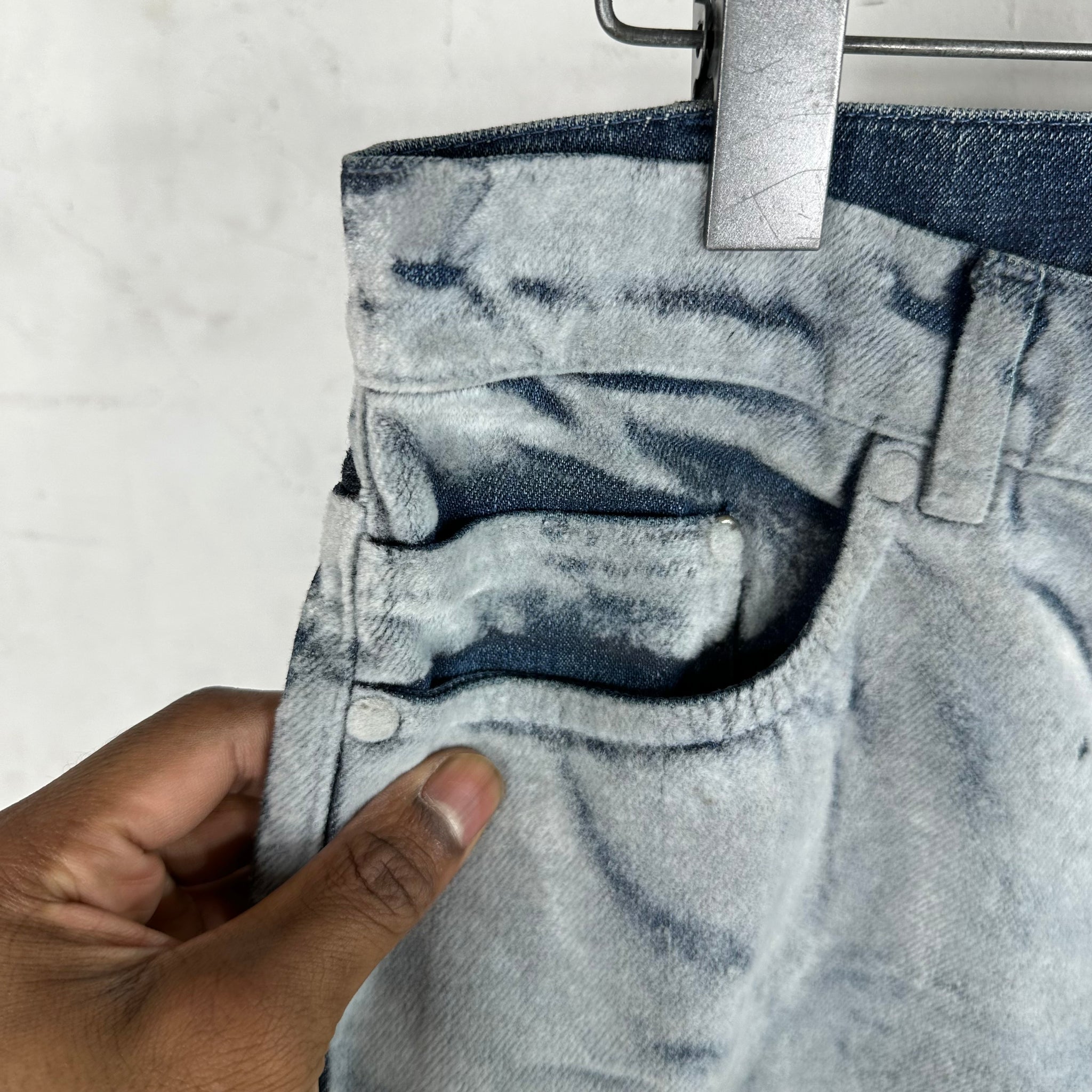 Margiela Straight Frosted Denim