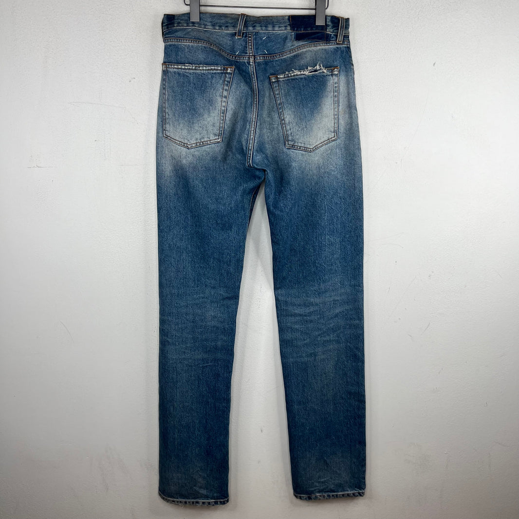 Margiela Distressed Washed Jeans