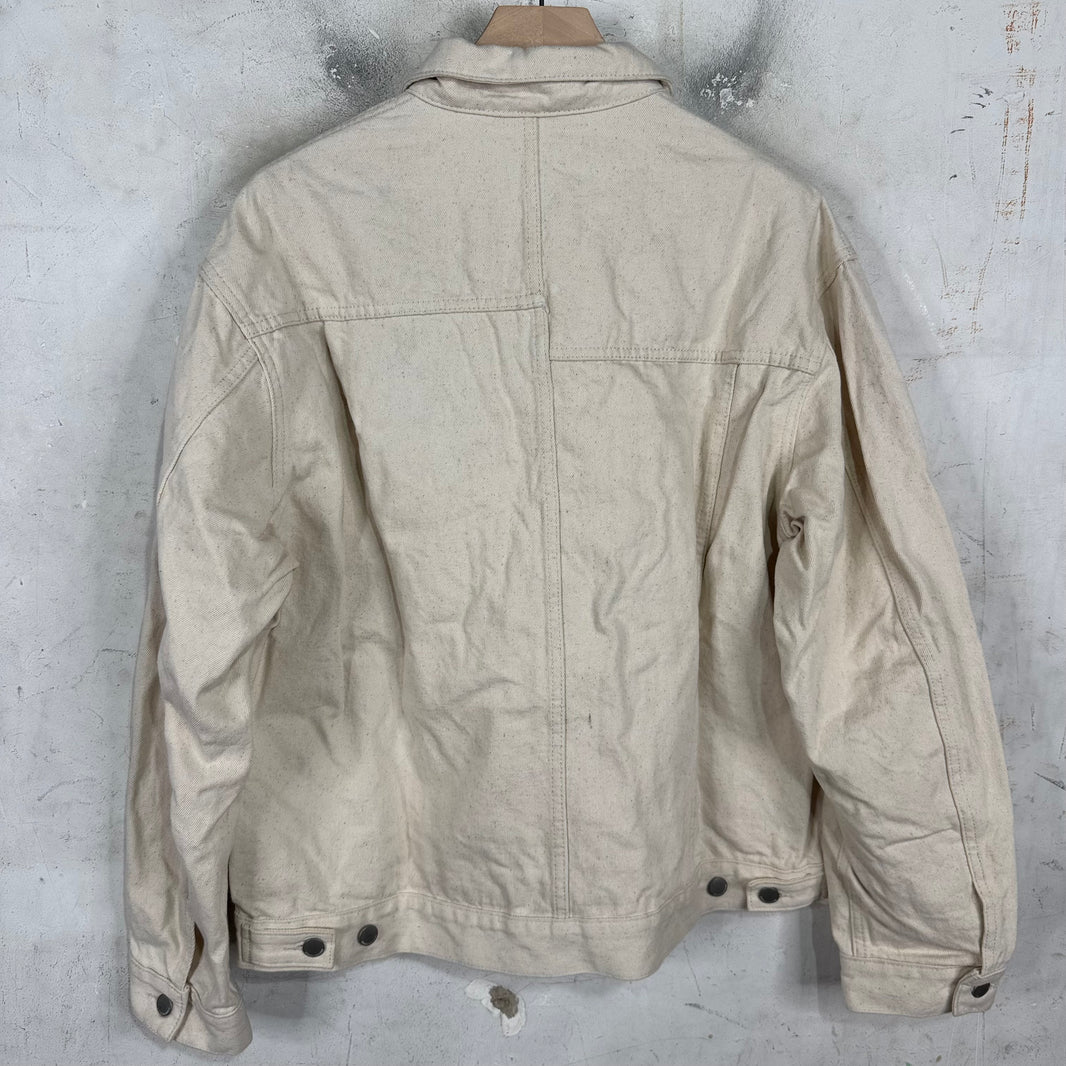 Maison Mihara Yasuhiro Beige Type 2 Denim Jacket