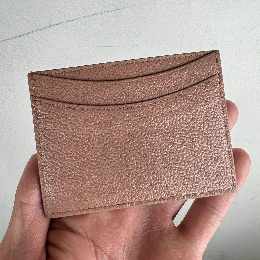 Balenciaga Blush Metal B Card Holder