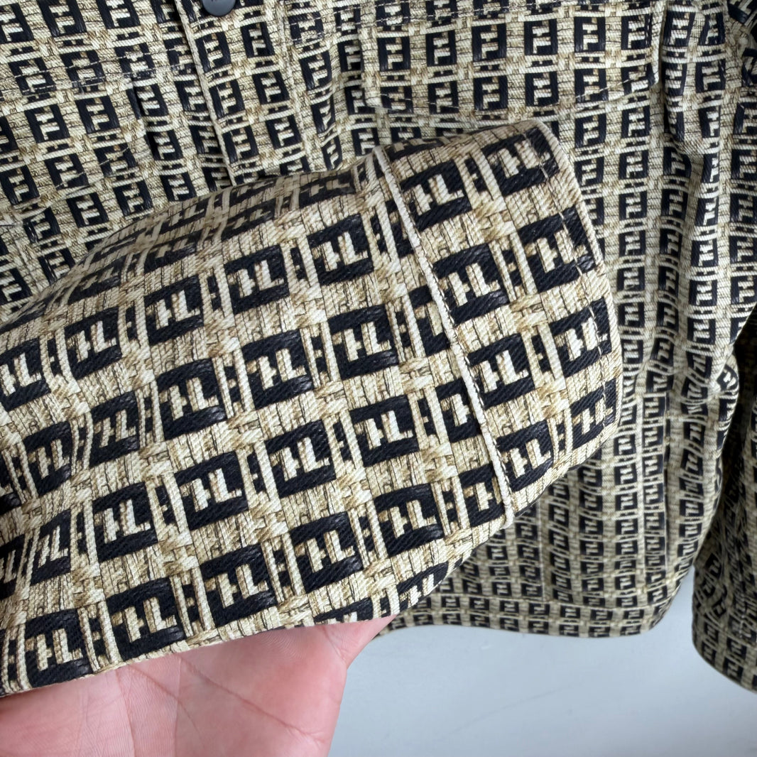 Fendi Monogram Trucker Jacket