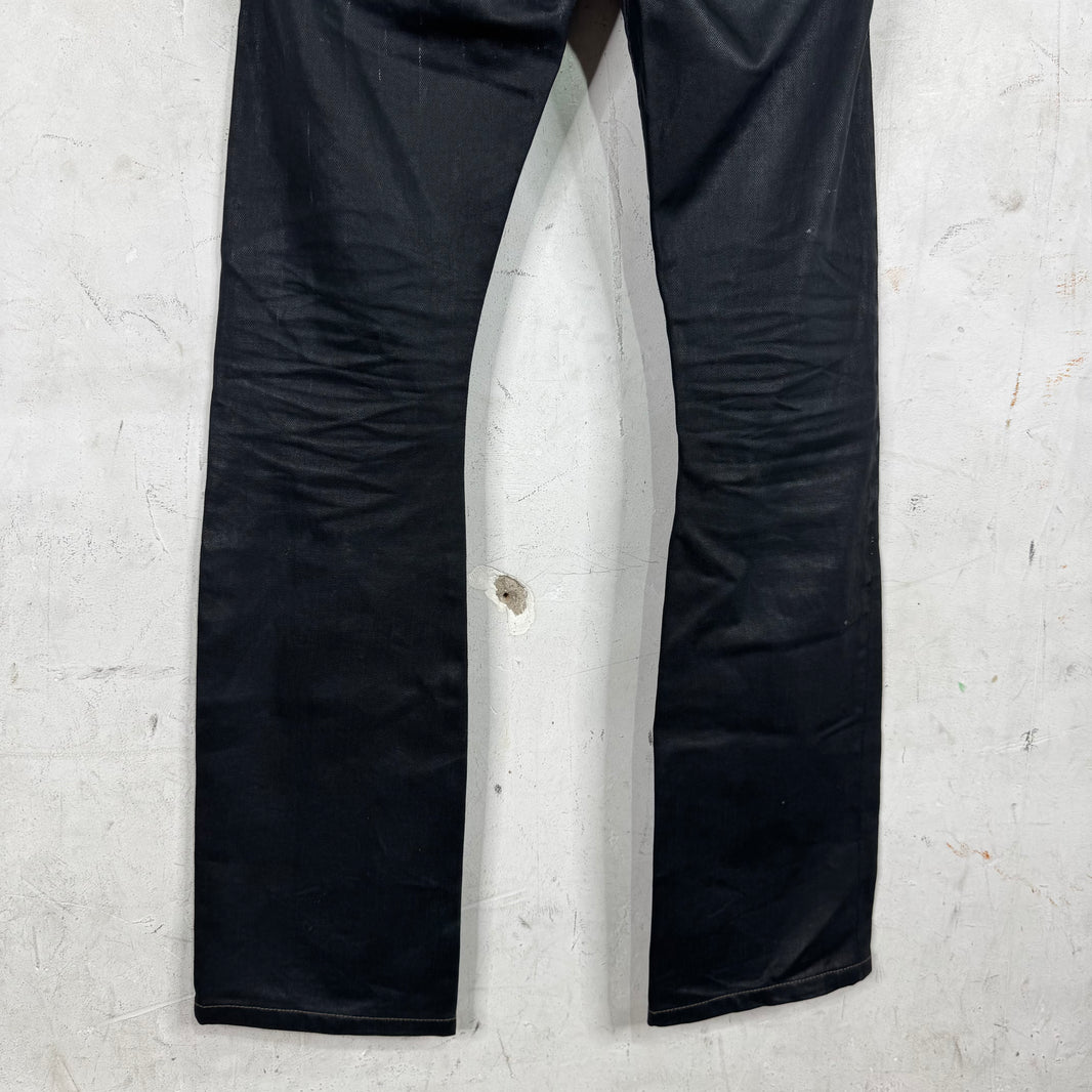 DRKSHDW Waxed Older Detroit Jeans
