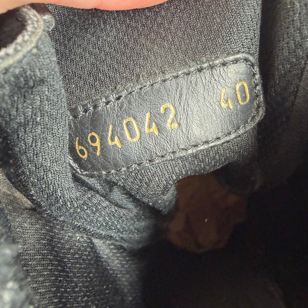 Balenciaga Canvas Strike Boots