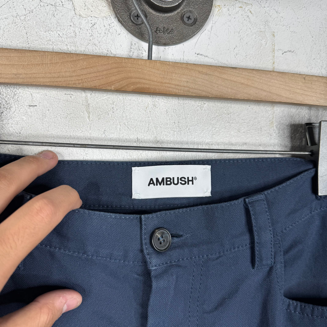Ambush Jumbo Navy Cargo Pants