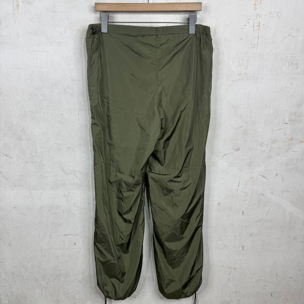 Prada Green Windbreaker Pants