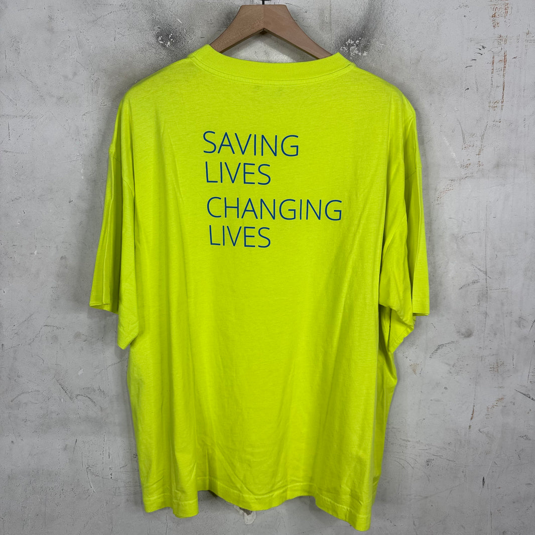 Balenciaga Neon WFP T-Shirt