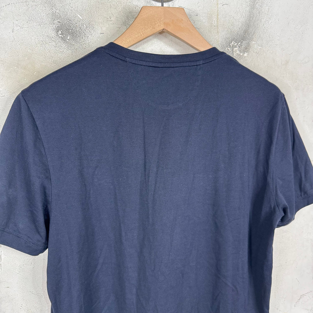 Fendi Navy Rhinestoned Monster T-Shirt