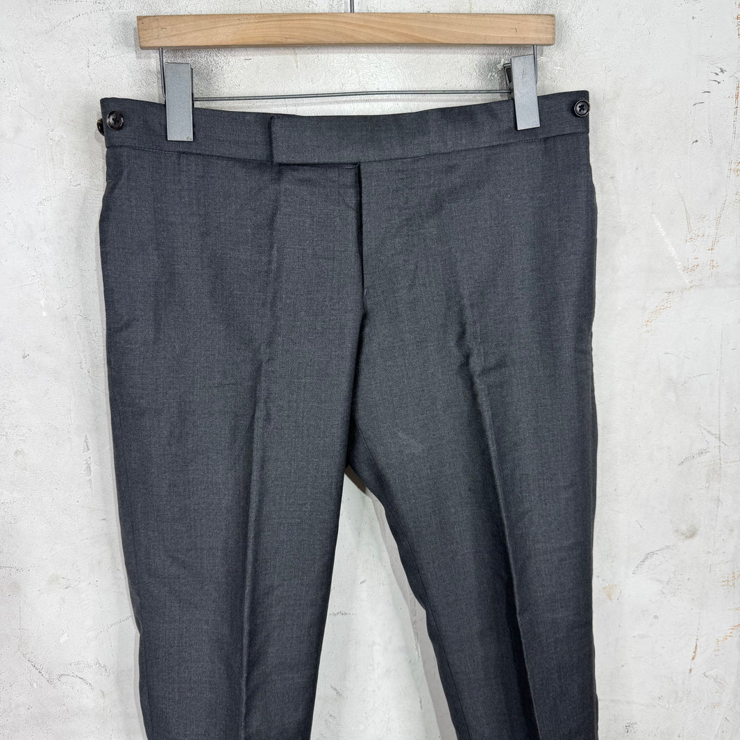 Thom Browne Dark Grey Light Trousers