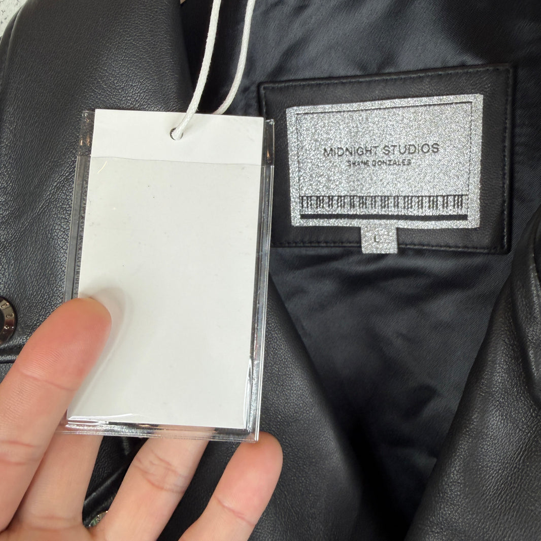 Midnight Studios Leather Perfecto Jacket