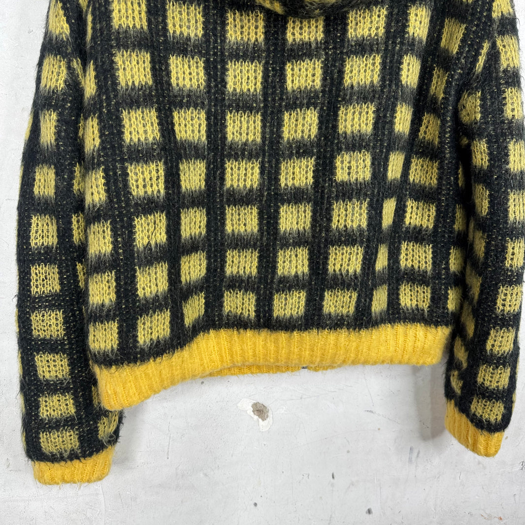 Marni Fuzzy Wuzzy Zip Up Hoodie