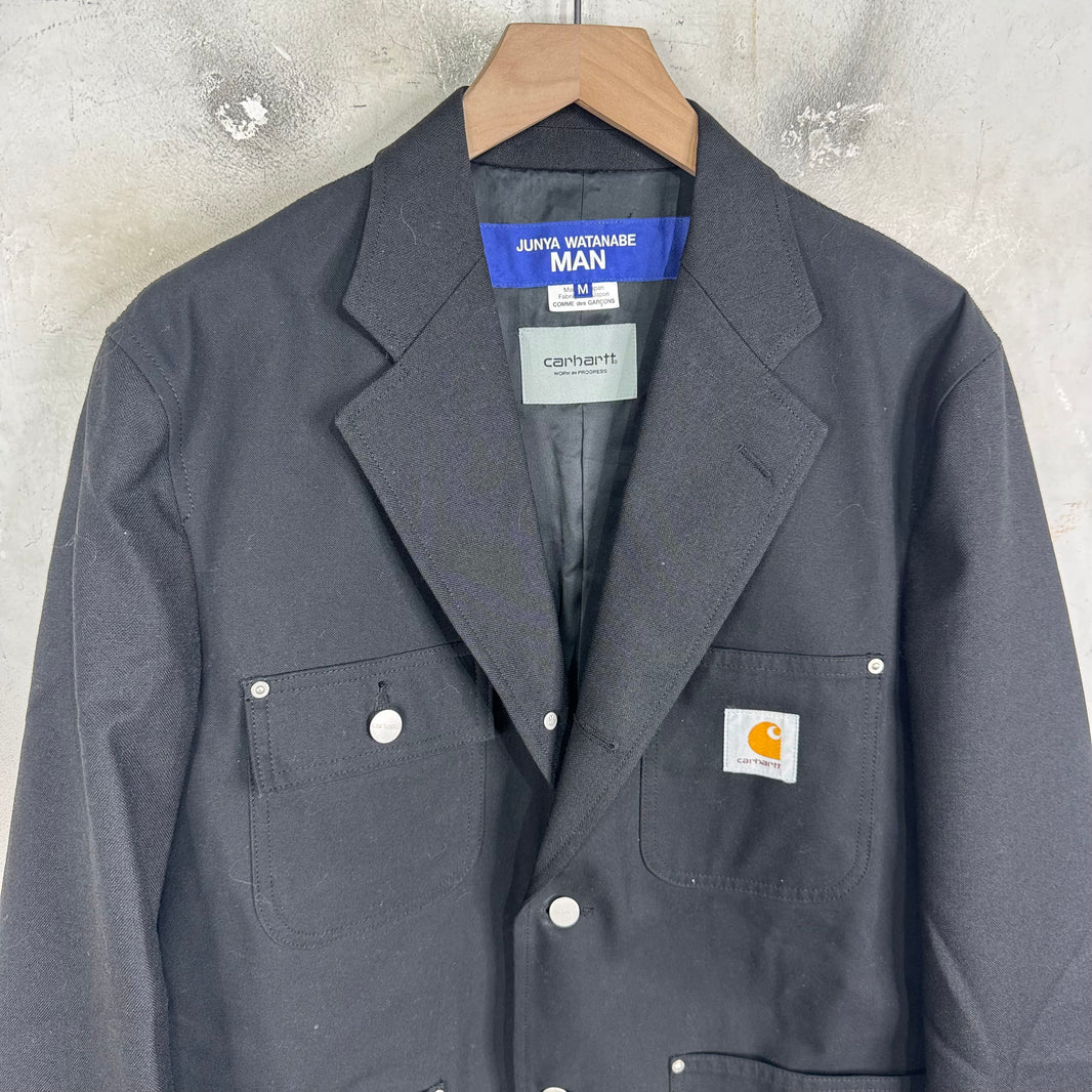 Junya Watanabe x Carhartt Black Chore Blazer