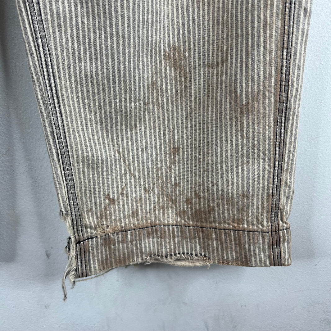 ERD Shuji Hickory Distressed Carpenter Pants