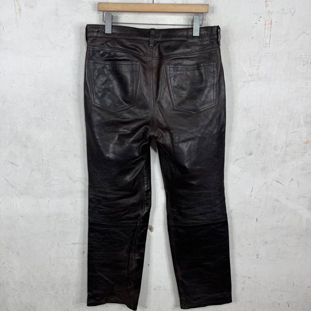 Stussy Big Ol' Brown Leathers