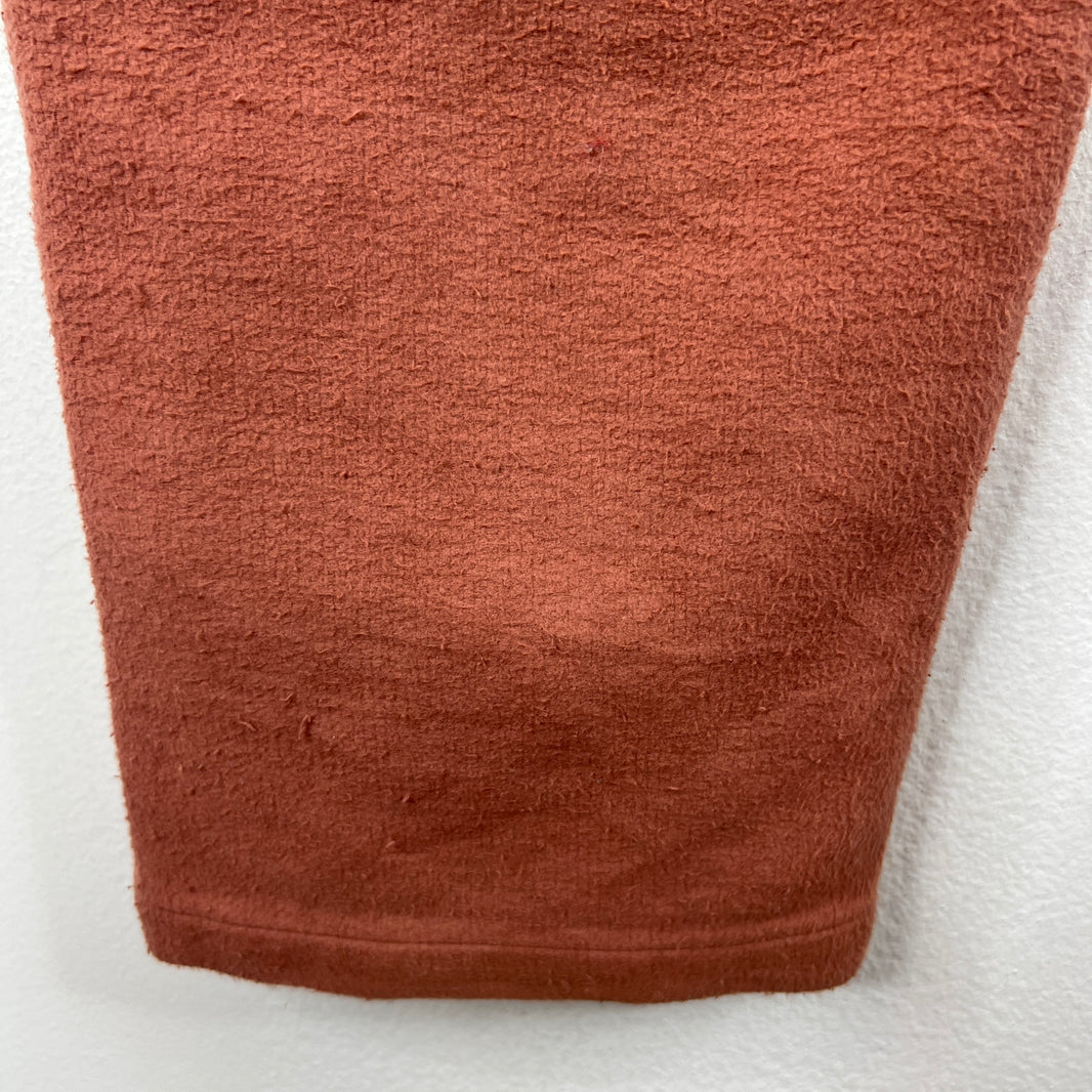 Kapital Red Fleece Drawstring Pants