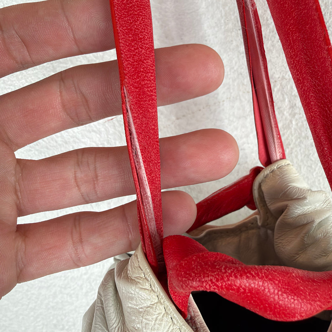 Balenciaga Leather Trash Bag