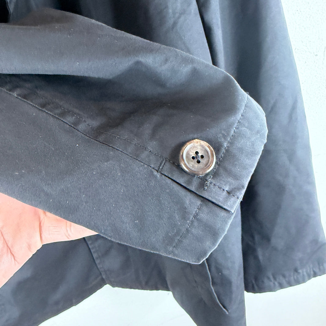 Prada Nylon Hidden Single Breast Blazer Jacket