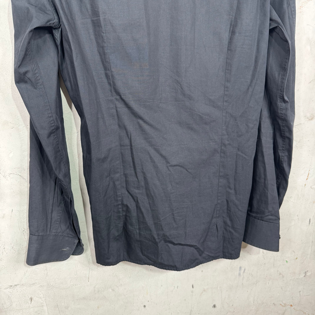 Raf Simons Two Toned Black Shirt