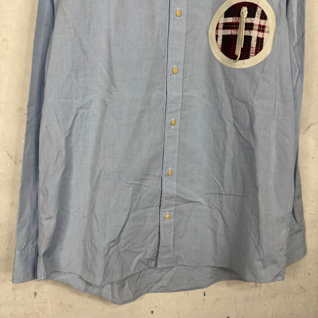 Visvim Plaid Taped Circle Pocket LS Shirt