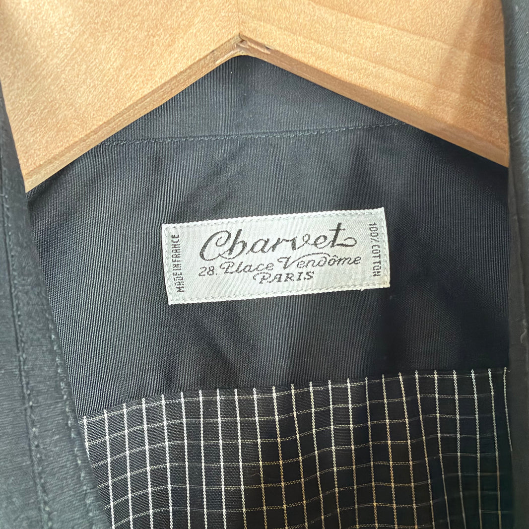 Charvet Plaid/Black L/S Shirt