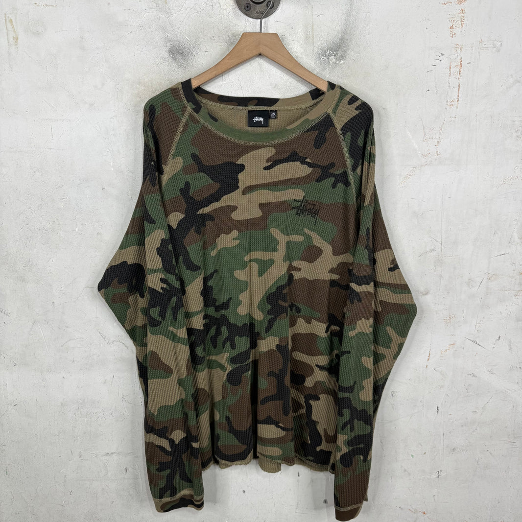 Stussy Camo Logo Thermal