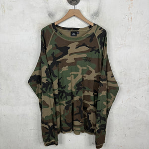 Stussy Camo Logo Thermal
