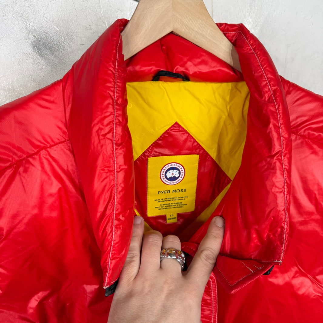 Pyer Moss x Canada Goose Red Vest