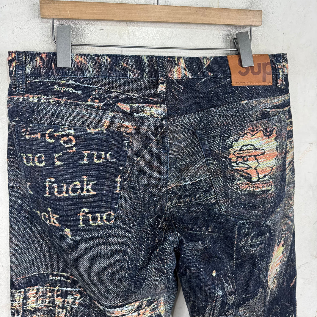Supreme Archive Jacquard Jeans