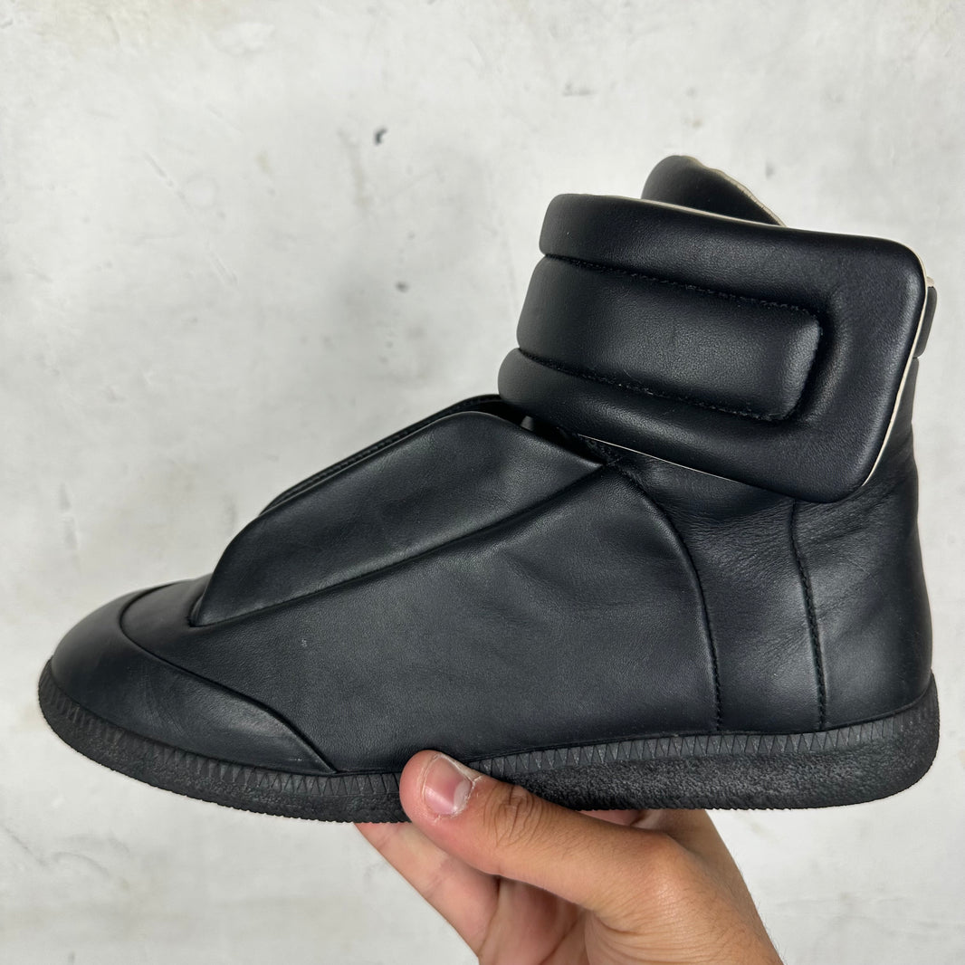 Margiela Leather Black High Futures