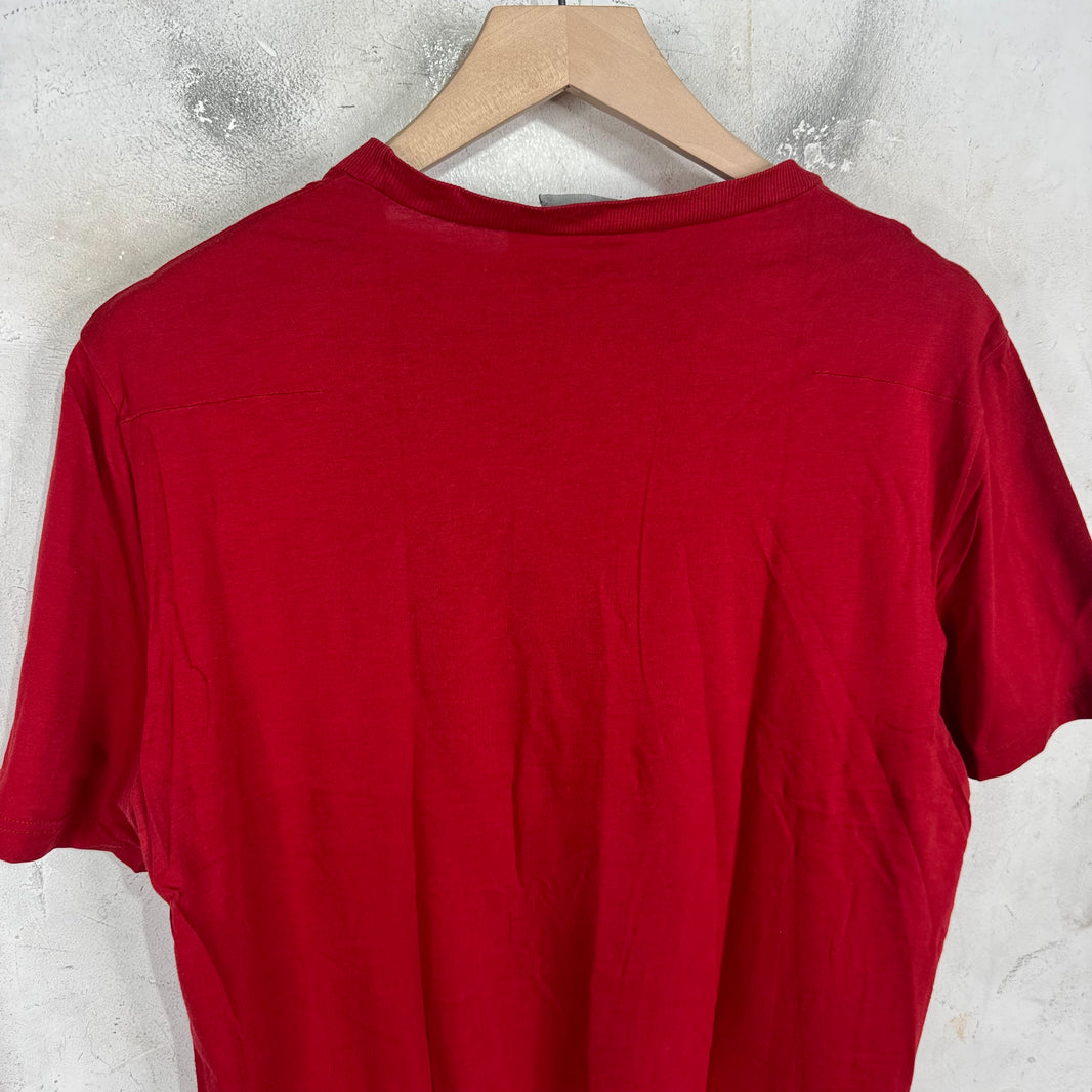 Dior Red Bee Logo T-Shirt