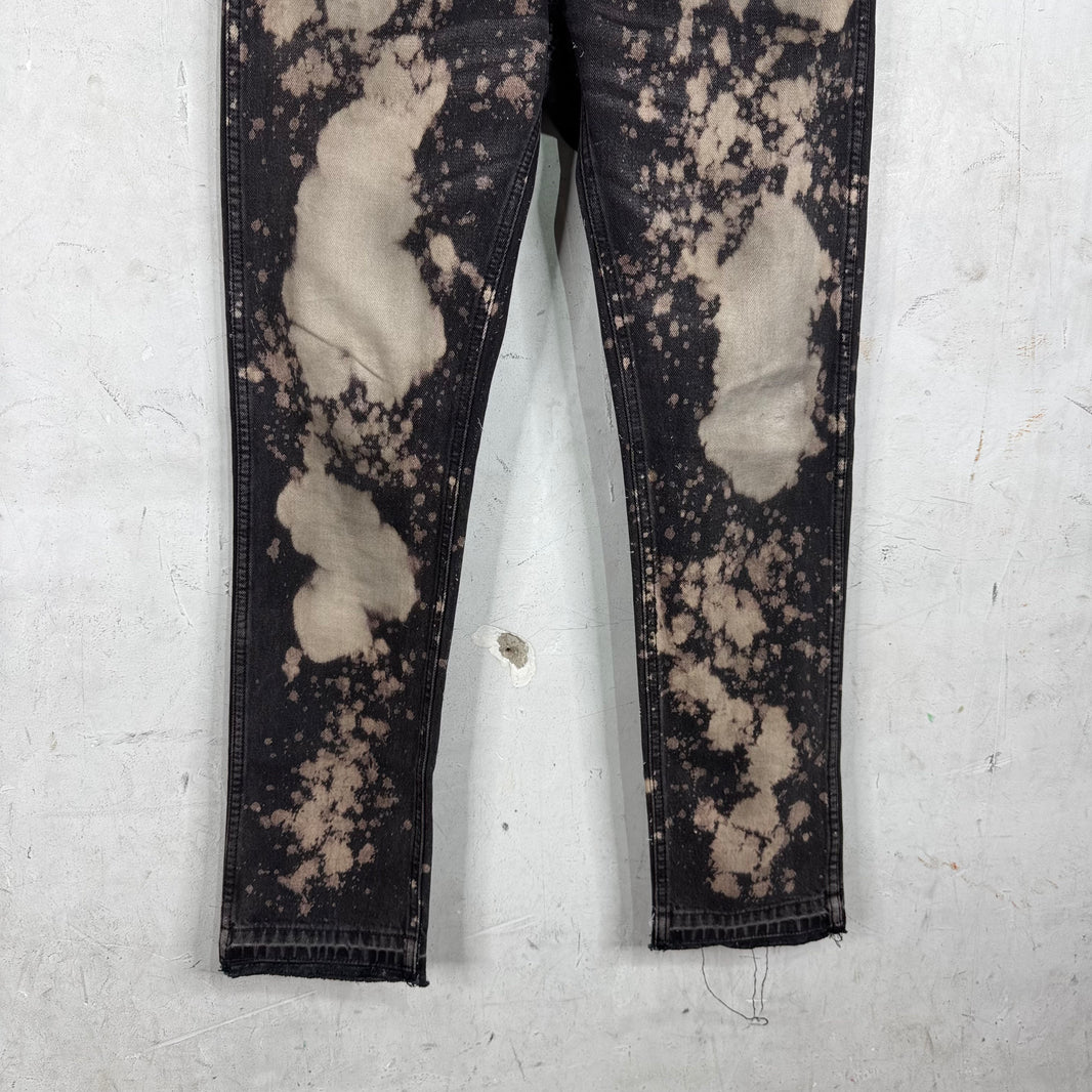 Gucci Bleached Splatter Jeans