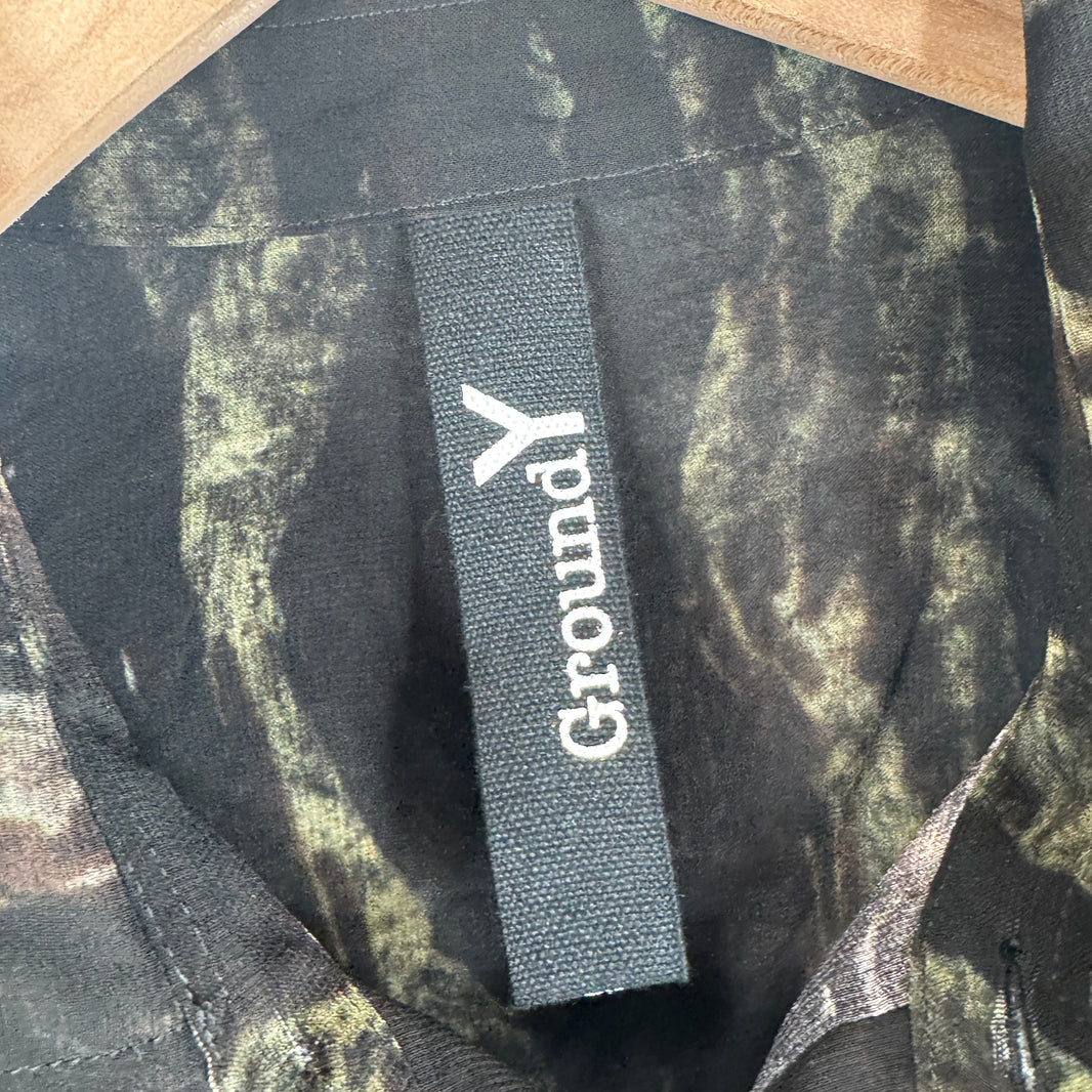 Yohji Yamamoto Ground Y Camo Shirt